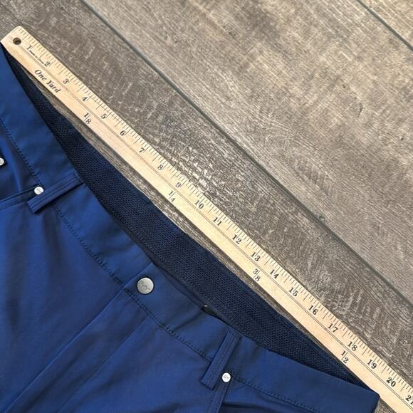 Greg Norman Men's Performance Pant Navy Blue Size 40x30 - Picture 6 of 8